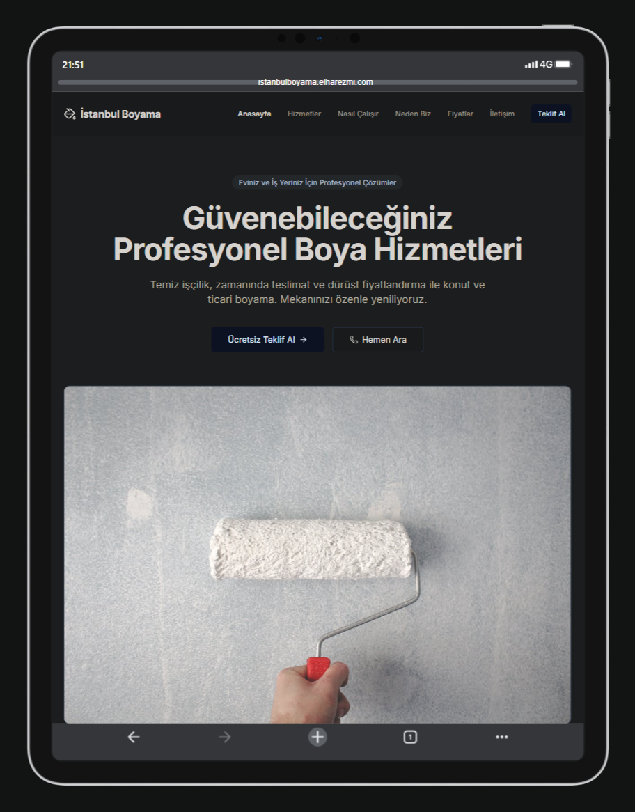 İstanbul Boyama tablet görünüm